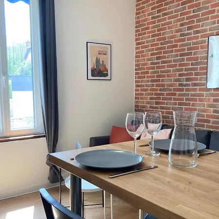 Apartman T2 Sweet Gare Wifi Parking Évreux